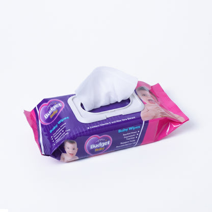 Pack of 5 Budget Baby Care Wipes
